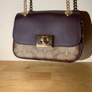 MINI CASSIDY CROSSBODY IN SIGNATURE CANVAS